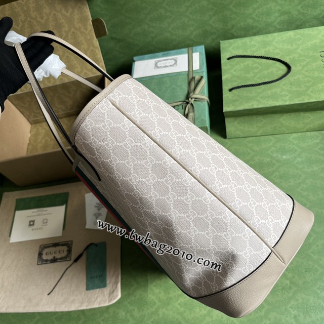 gucci專櫃新款手提袋 古馳Ophidia系列大號托特包 jcp1654